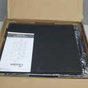 Furnulem Night Stand with Charging Station and Led Light, 4 Drawer Dresser for Bedroom, Small Nightstand Bedside Table, Fabric Bins, Metal Frame, Wood Shelf, Side Furniture(Rustic Brown)