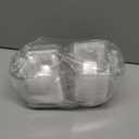 50 Pack Individual Cupcake Containers Plastic Cupcake Boxes Cupcake Holders Stackable Deep Dome Cupcake Carrier
