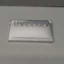 THREEKEY Ultra Slim for MagSafe Portable Charger, 10000mAh Card Slim Magnetic Power Bank,15W Wireless Fast Charging Battery Pack for iPhone 17 Air 16 15 14 13 12 Pro Max Plus(Argent Silver)