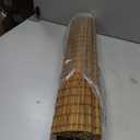 LazBlinds Cordless Bamboo Roman Shades, 21.5x64, Highfield Teak