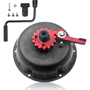 Recoil Starter Assembly for Predator Coleman Hisun, Black | for 212cc B200R CT200U KT196 196cc Mini Bike Go Kart, quick fast pull start