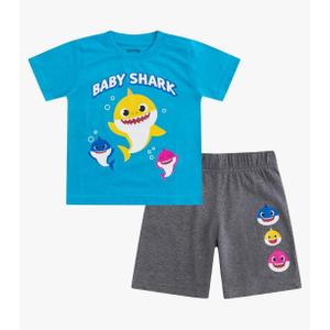 Nickelodeon Baby Boys Shark T-Shirt and Short Set for Toddler 4T