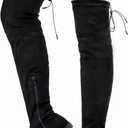 Pcavin Thigh High Socks for Women Cable Knit Over the Knee Boot Socks, Long Warm Leg Warmers Winter