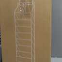 STORAGE MANIAC Over the Door Shoe Organizer Heavy-Duty Large Deep Pocket Hanging Shoe Organizer Shoe Rack Door Closet Shoe Organizer for Wall, Dorm & Narrow Door Storage Shoe Holder Oat Beige, 1 Pack