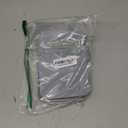 Meiliweser Silicone Faucet Mat for Kitchen Sink – Gen 2 Splash Guard with Upgraded Outlet & Slope – 18” x 5.1” Water Catcher & Sink Sponge Holder for Kitchen and Bathroom (Gray)