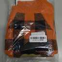 Orange Black Plaid Fashion Pet Halloween Costume Clothes Pumpkin Dog Sweater for Dogs, Large (L) Size