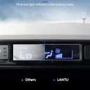 2PCS Car Screen Protector for Hyundai Palisade 2024 2025 2023 2022 2021 2020 Accessories Rear-seat Air Conditioning Nano Touchscreen Protector Film HD Clear Bubble Free