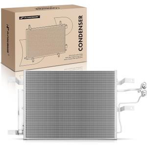 A-Premium A/C Condenser Replace# 4765, 68232744AA - Compatible with 2014-2018 Ram 2500 3500 5.7L 6.4L