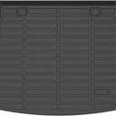HAFIDI® Cargo Liner Fit for 2023 2024 2025 2026 Honda CR-V (Include Hybrid) (for Cargo Tray Highest Position) All Weather TPE Automotive Trunk Mat Custom CRV Hybrid Accessories - Black