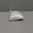 Anmao Non-See-Through Off White Privacy Semi Sheer Curtains for Living Room 45 Inch Length 2 Panels Set, Light Filtering That Let Light in Rod Pocket Window Drapes for Bedroom, 52W x 45L, Ivory White