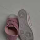 Boys Girls Sneakers Toddler Canvas Shoes Kids Walking Shoes with Hook and Loops (11 Little Kid, Pink Sequins)