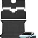 ANBINGO-for Genesis GV60 Floor Mats 2026 2025 2024 2023,Car Mats for Genesis GV60 All Weather Floor Mats Cargo Liner Protection TPE Waterproof Non-Slip 1st & 2nd Row Set GV60 Accessories