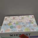 The Honest Company Comfort Dry Disposable Diapers for Sensitive Skin, Hypoallergenic, Above It All + All the Alpacas, Club Box Size Newborn 72 Count