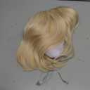 Raquel Welch Longing For London Luxurious Mid-Length Bob Cut Wig, Black Label Human Hair Collection by Hairuwear, Average Cap, RH12 23 Coconut Cream