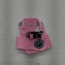 EcoBark Teacup Dog Harness - Luxury Step in Dog Harnesses XXXS - Reflective and Adjustable Vest Harness - Soft Mesh Halter Harness Vest for Puppies & Dogs (Baby Pink)