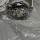 Gute Women's Watches, Mechanical Automatic Self-Winding Watch for Women, Steampunk Lady Dress Bracelet Wrist Watch with Genuine Leather Watch Band Strap