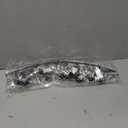 HOUSE DAY Legging Organizer for Closet, Metal Yoga Pants Hanger 2 Pack w/10 Clips Holds 20 Leggings, Space Saving Hanger Closet Organizers and Storage, Clips Hanger for Pants, Skirts, Hats, Black