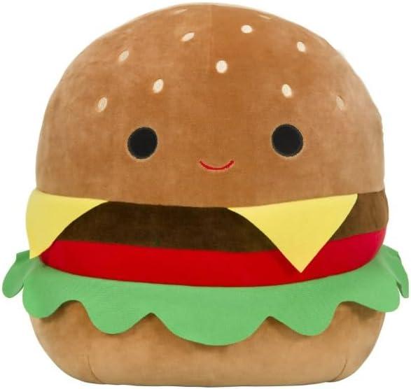 Squishmallows Plush 16 inch Carl The Cheeseburger- Childs Ultra Soft Stuffed Toy