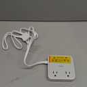 TESSAN Surge Protector Flat Extension Cord 5Ft, Flat Plug Power Strip with 4 Outlets 3 USB Ports (1 USB C), 900 Joules Protection, Multiple Wall Outlet Extender Suitable for Home Office Dorm, Grey