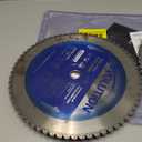 Evolution Power Tools 14BLADEST Blade for Cutting Mild Steel, For Circular and Chop Saws, No Heat, No Burrs & Virtually No Sparks, Carbide-Tipped TCT Blade For Cold Metal Cutting,14-Inch x 66-Tooth