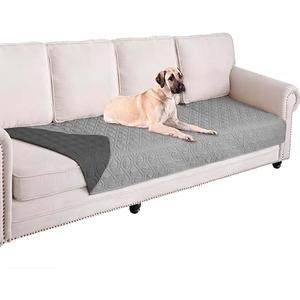 Ameritex Waterproof Dog Bed Cover Pet Blanket for Furniture Bed Couch Sofa Reversible 30x80 Inch Pack of 1, Grey+dark Grey