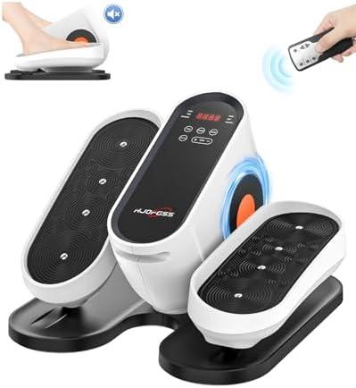 HJDFGSS Under Desk Elliptical Machine, Electric Ellipse Leg Exerciser While Sitting for Seniors Adults, Leg Ercise Pro, Leg Exerciser While Sitting, Home Use Seated Ellipse Leg Exerciser