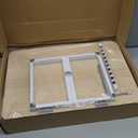 NAMON 2 in 1 Portable Laptop Floor Stand & Laptop Stand for Desk, Small Adjustable Table with Height Adjustable from 16.5" to 51", Wooden Laptop Stand White for Home, Office, Meeting Room, Study