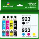TOKYOINK 923 Ink Cartridges Combo Pack Replacement for Printer