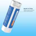 Crystala Filters Water Filter Compatible with XWFE (Built-in CHIP), Replacement for GE XWFE, XWF Refrigerator Water Filter Pack of 3