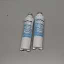 MIWF6200 Water Filter, Filter Cartridge Compatible with Midea MRS26D5AST and MRQ22D7AST Models Water Filters, MIWF6200 Water Filter Replacement for Sharp SJWF200 Filters (2 PACK)