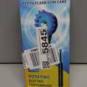 TEETHEORY Rotating Electric Toothbrush for Adults with 8 Brush Heads, Sensitive Gum Care Electric Toothbrush with 3 Modes and 2 Min Smart Timer, Rechargeable Last 60 Days (1 Count (Pack of 1), Black)