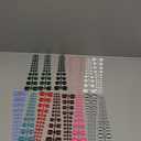 Maitys 720 Pieces Fake Press on Toe Nails Short False Toe Nails Square Solid Color Full Cover Matte Finish for Women(Fresh Color)