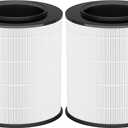 12030 Filter Replacement, Compatible with Clorox Medium Room Air Purifier 11030 & 11031, 1,000 Sq. Ft. Capacity, 2Pack (12030 Filter)