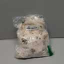 MakeMeChic Women's Shiny Sequin Mini Skirt Furry Faux Fur Bodycon Fall Party Skirts Clubwear (Large, Apricot)