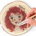 Skin Tone Acrylic Paint Pens, Paint Markers for Wood,Glass,Fabric,Rocks Painting Paint Pens (0.7skin tone)