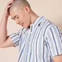 Amazon Essentials Men's Short-Sleeve V-Neck T-Shirts, Pack of 2 (Blue, S)