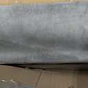 PURE ERA Bullnose Carpet Stair Treads Ultra Plush Grey 14 Pcs, 36 x 9.5 inch