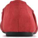 WHITE MOUNTAIN Women's Shoes Sakari Ballet Flat (7.5, Deep Red/Fabric)