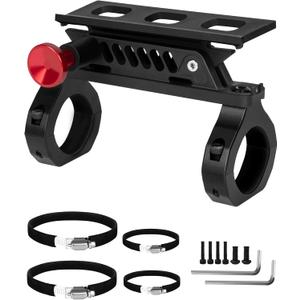 Quick Release UTV Fire Extinguisher Mount Kits, Adjustable Roll Bar Fire Extinguisher Holder Bracket Easy Install on 1.75"-2" Roll Cage, Compatible with Polaris RZR/Can Am X3/Jeep Wrangler