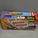 Hot Wheels Track Creator 2-Car Deluxe Pack with 2 1:64 Scale Die-Cast Toy Vehicles, 25 Feet of Different Length Speed Snap Track & Connectors 