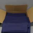 sancua Navy Blue Tablecloths for 6 Foot Rectangle Tables, 6 Pack - 60x102 Inch - Washable Fabric Cloth Table Cloth, Reusable Polyester Table Covers for Wedding Party, Banquet, Independence Day