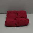 Genina Waterproof Seat Covers for Dining Room Chairs, Stretch Chair Covers Removable Washable Dinning Room Kitchen Chair Seat Cushion Slipcovers (Argyle-Burgundy, 6 Pack)