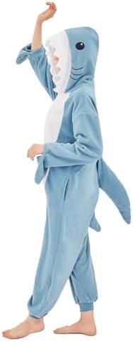 NEWCOSPLAY Unisex Adult Onesie Pajamas Animal One Piece Costume Cosplay Sleepwear, Size 2XL