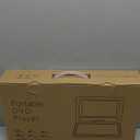 12.5" Portable DVD Player with 10.5" Swivel Screen, 5-Hours Rechargeable Battery, Car DVD Player, Support CD/DVD/SD Card/USB, Regions Free, Dual Speakers, Black (PD-102)