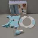 Jool Baby Portable Potty Training Chair with Travel Bag and 30 Liners, Foldable, Indoor/Outdoor Use, Camping (Aqua)