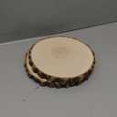 Wood Slices for Centerpieces, 1Plusselect 2 Pack 7-8 inches Nature Unfinished Round Wood Chips for Crafts, Large Wood Slabs for Weddings Centerpieces Decor and DIY Painting Crafts