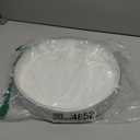 Anyoifax 360 Rotating Makeup Organizer Perfume Tray Skincare Holder Spinning Cosmetic Storage Bathroom Countertop Organizer Lazy Susan Turntable for Dresser, Vanity, Kitchen, Large White (11")