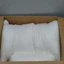 Beckham Hotel Collection Bed Pillows King Size Set of 2 - Down Alternative Pillow for Back, Stomach or Side Sleepers (White)