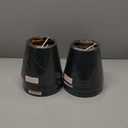 Dark Green Velvet Mini Lamp Shade Set of 6,Small Lamp Shade (Clip On Bulb)4 x 6 x 5in,Modern Chandelier Lamp Shades for Desk Lamps,Table Lamps,Pendant Lights,Bell Lamps Shade in Hand Crafted -By GO&SO