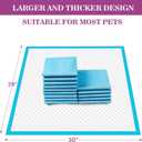 IMMCUTE Large Dog Pee Pads 28"x30"- 50 Count | Large Puppy Pee Training Pads Super Absorbent & Leak-Proof | Disposable Pet Piddle and Potty Pads for Puppies | Dogs | Doggie